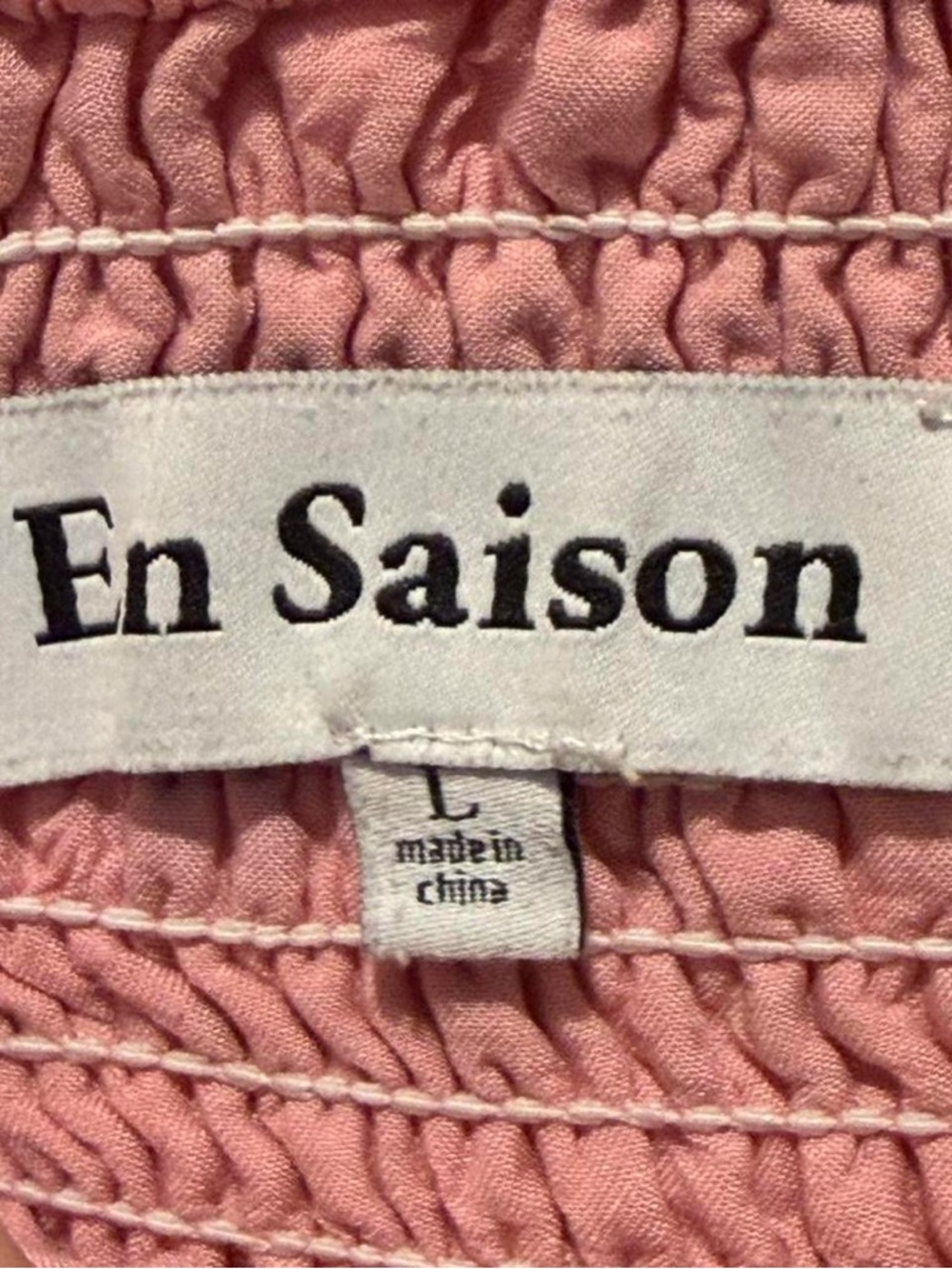En Saison Dusty Rose Plaid Floral Tiered Maxi Skirt - Picture 2 of 4